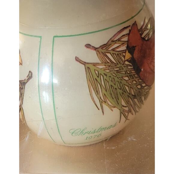 Hallmark Christmas 1976 Cardinal Tree Trimmer Collection Bauble Ball Ornament - Picture 13 of 16